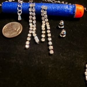 Diamond Necklace and Earring Set